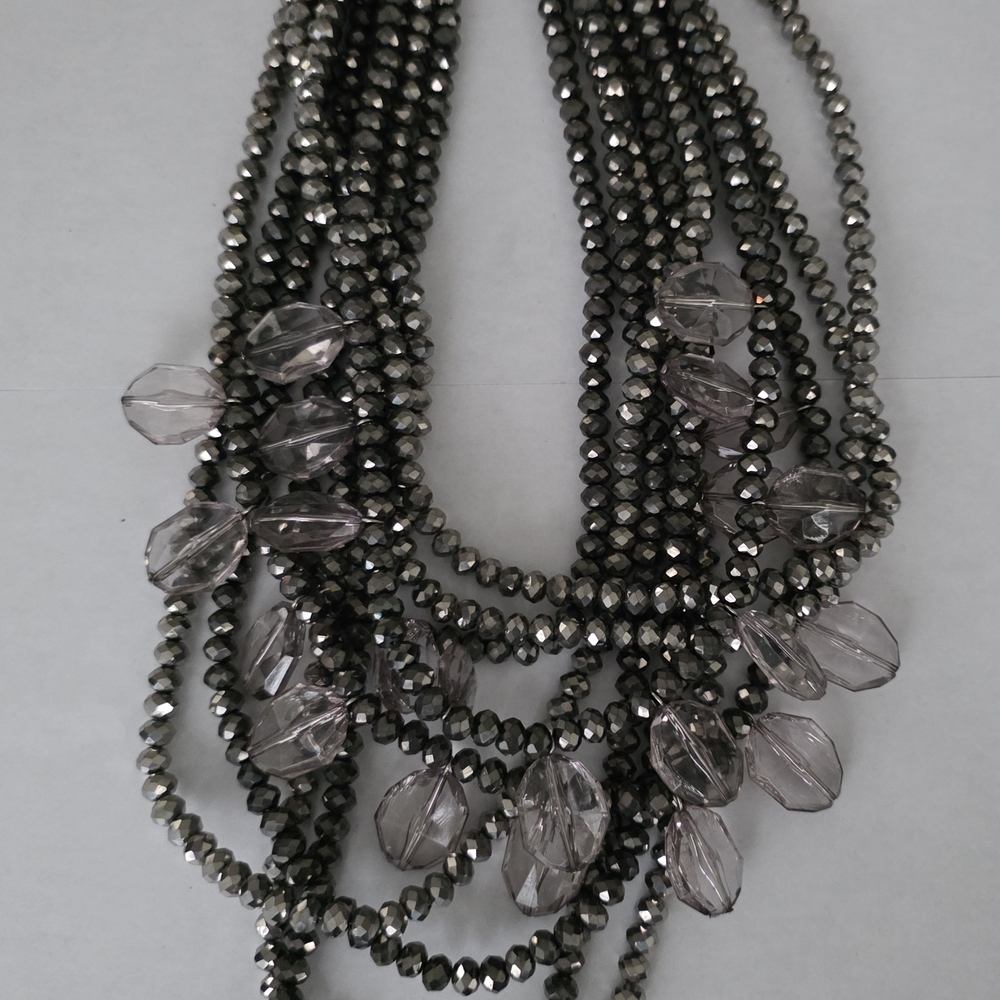 MALIA Glass Sparkler Necklace VINTAGE SASSY JONES